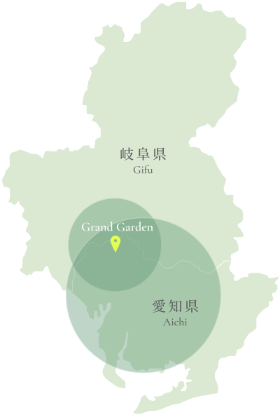 施工対応エリア（愛知県・岐阜県）