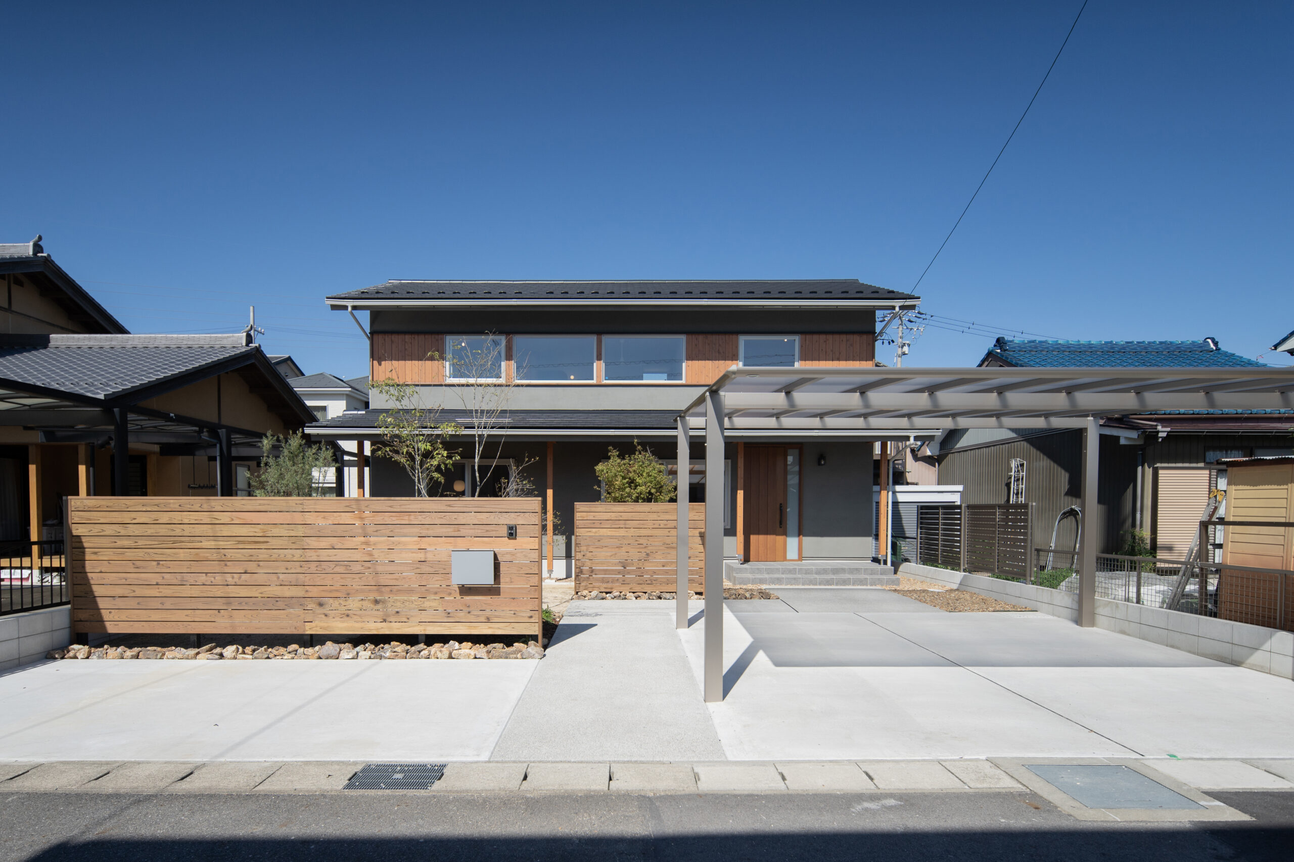 アプローチの直線と曲線の使い分け