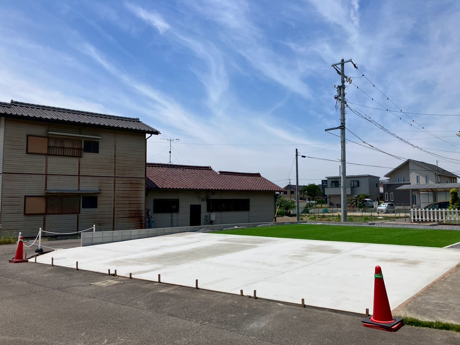 江南市　お庭リフォーム工事③